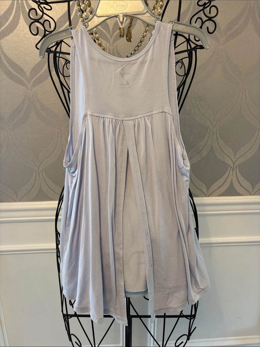 Zella Girl Light Gray Tank Top - Soft Racerback Layering Tank